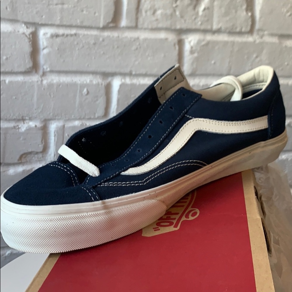 Suede blue Vans